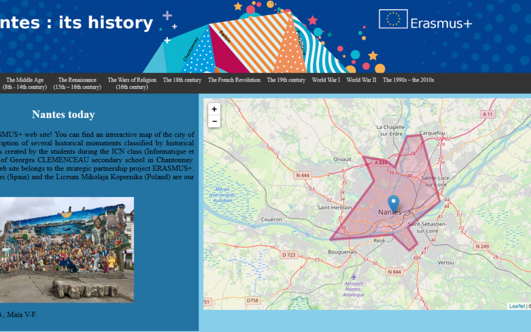 Option ICN : découvrez leurs cartes interactives sur l’histoire de Nantes